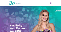 Desktop Screenshot of maturantkaroku.cz